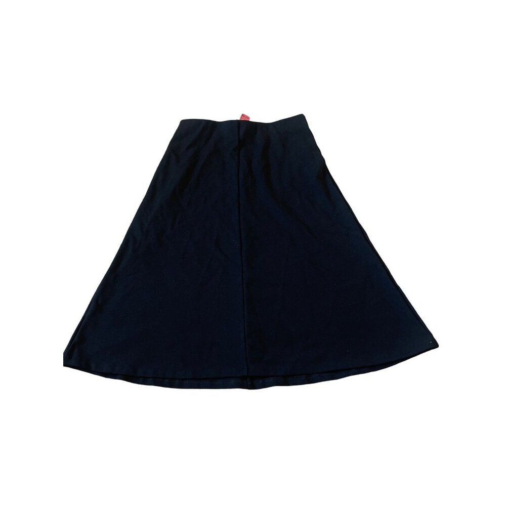 Catherine Malandrino Women's Black Size Small Midi Flare Skirt Casual Career